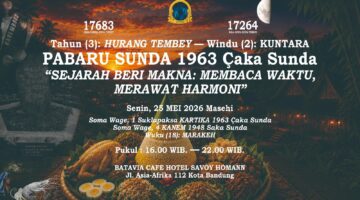 PERAYAAN AWAL TAHUN 1 Suklapaksa KARTIKA 1963 Çaka Sunda
