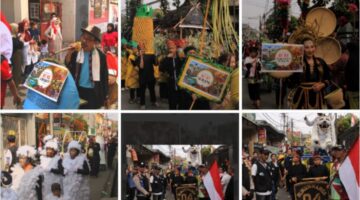 Warga RW 04 kelurahan Babakan Tarogong  Kompak merayakan HUT RI ke 81