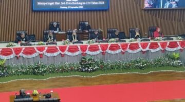 DPRD Kota Bandung sukses menggelar Rapat Paripurna dalam rangka memperingati Hari Jadi Kota Bandung (HJKB) ke-216